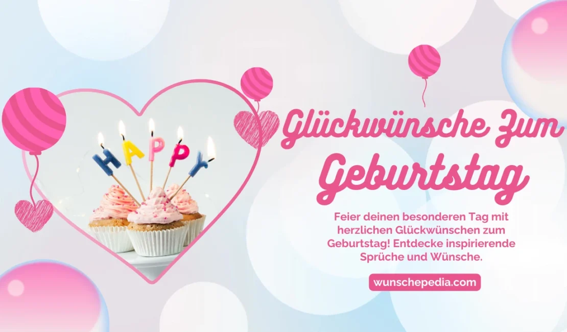 Entdecken Sie die größte Sammlung von Glückwunschtexten zum Geburtstag